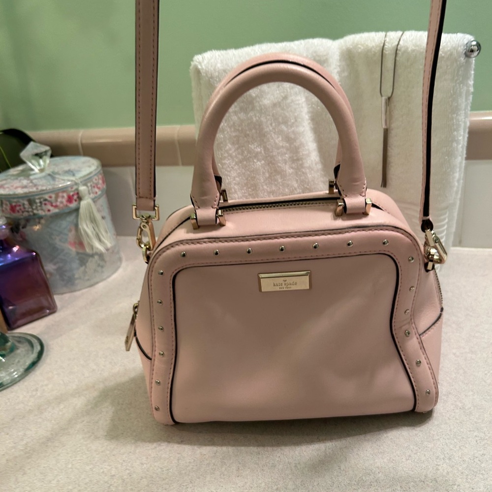 Kate spade soft pink leather Crossbody